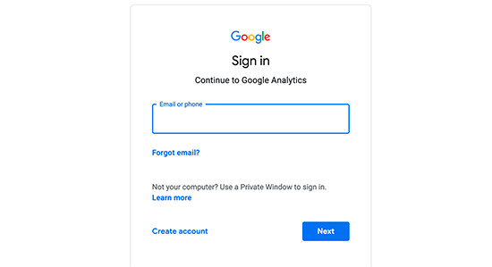 Sign In Google